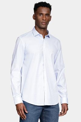 Camisa Aramis Manga Longa Regular Tricoline Algodão