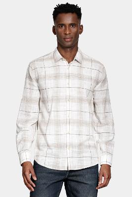 Camisa Aramis Manga Longa Regular Algodão Xadrez