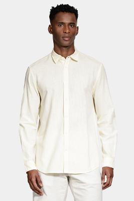 Camisa Aramis Manga Longa Regular Algodão