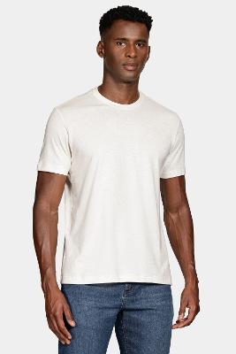 Camiseta Aramis Manga Curta Com Linho