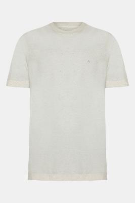 Camiseta Aramis Manga Curta Com Linho