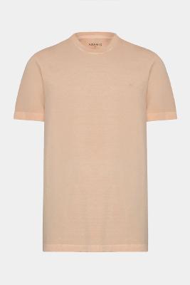 Camiseta Aramis Básica Algodão Manga Curta Bordado