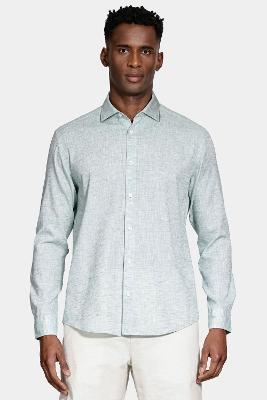 Camisa Aramis Slim Manga Longa Linen