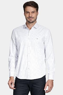 Camisa Aramis Manga Longa Slim Maquinetada Xadrez
