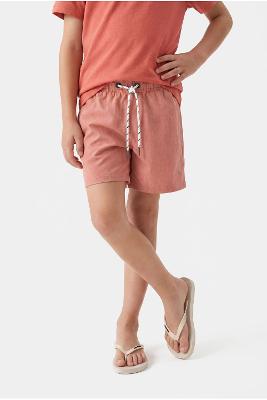 Short Aramis Infantil Mescla Color Elástico