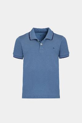 Polo Aramis Manga Curta Infantil Frisos