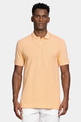 Polo Aramis Manga Curta Friso Gola