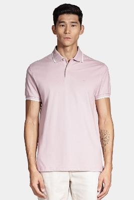 Polo Aramis Clássica Rosa Pastel