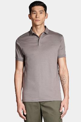 Polo Aramis Algodão Cinza