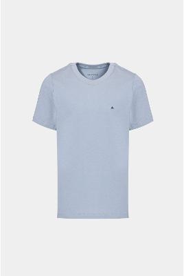 Camiseta Algodão Aramis Básica Manga Curta Mineral
