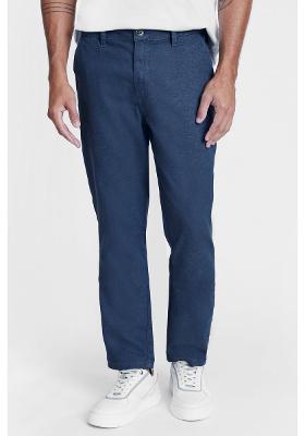 Calça Aramis Chino Bolso Faca Moline Indigo