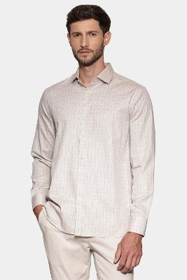 Camisa Aramis Manga Longa Regular Xadrez Linhas