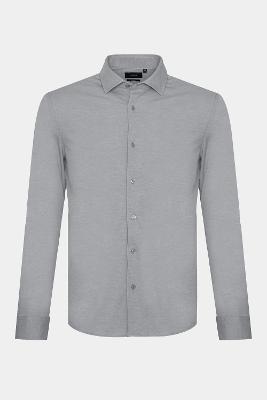 Camisa Aramis Manga Longa Algodão Piquet Mercerizada