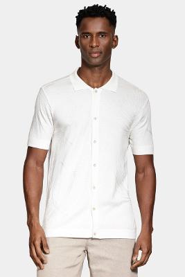 Camisa Aramis Manga Curta Tricot Palms
