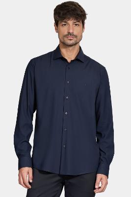 Camisa Aramis Manga Longa Slim de Bambu Com Stretch
