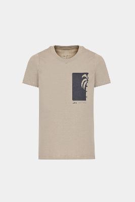 Camiseta Aramis Manga Curta Infantil Coqueiro