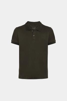 Polo Aramis Manga Curta Infantil Interlock