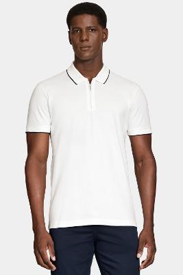 Polo Aramis Manga Curta Friso