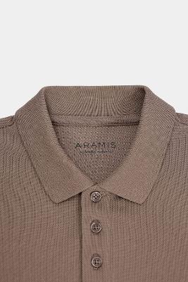 Polo Aramis Manga Curta Piquet Peruano