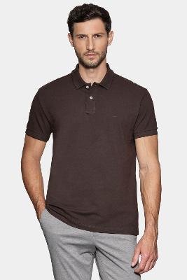 Polo Aramis Manga Curta Piquet Peitilho