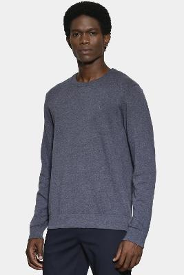 Tricot Aramis Manga Longa em Gola Careca