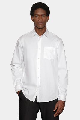 Camisa Aramis Manga Longa  Algodão Mescla Lotte Branco