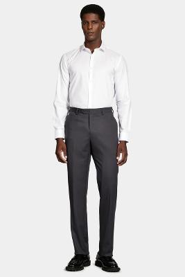 Camisa Aramis Manga Longa Regular Tricoline Maquineta Branco