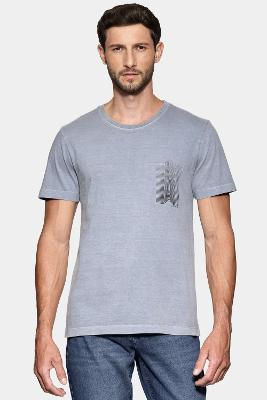 Camiseta Aramis Manga Curta Estampada Linhas