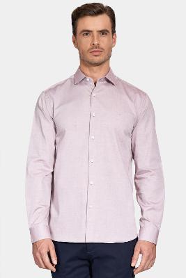 Camisa Aramis Manga Longa Pinpoint Bordeaux