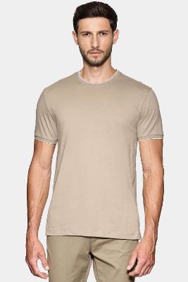 Camiseta Aramis Básica Friso na Gola Fendi 117