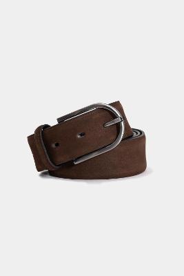 Cinto Básico Aramis Suede Castor