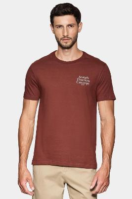 Camiseta Aramis Manga Curta Estampada Timeless Concept Navy