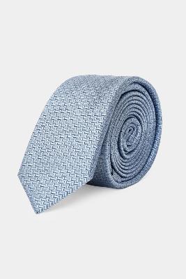 Gravata Aramis Chevron Azul Medio