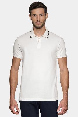 Polo Aramis Manga Curta Piquet Gola Navy