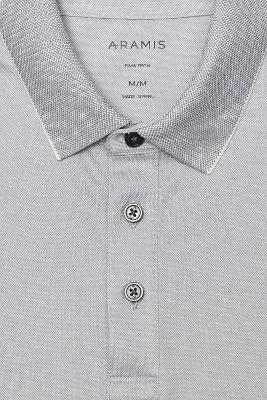Polo Aramis Manga Curta Interlock Tech