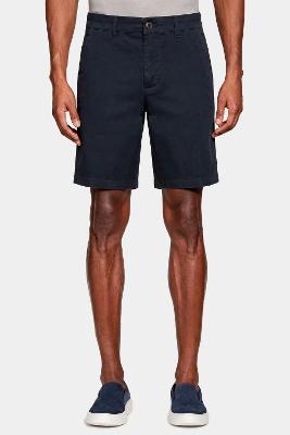 Bermuda Aramis Chino Casual em Sarja Navy
