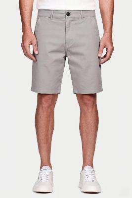 Bermuda Aramis Chino Casual em Sarja Cinza