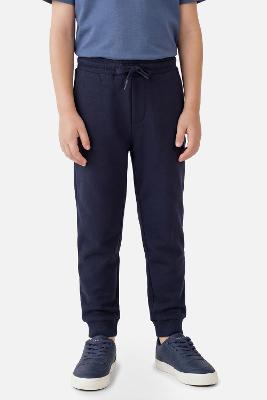 Calça Aramis Infantil Moletom Jogger Sweatpants Navy
