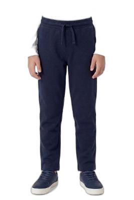 Calça Aramis Infantil Moletom Com Bolso Marinho