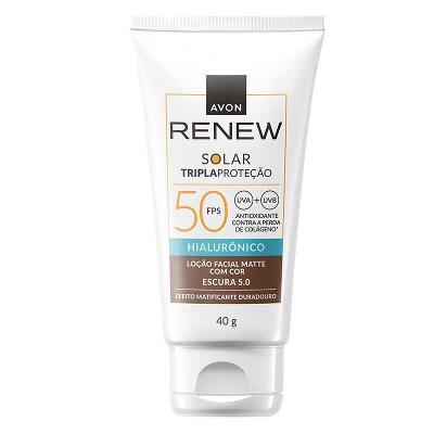 Renew Solar Com Cor Media Escura Fps50 40g