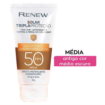 Anew Solar Spf 50 Tinted Lotion Medium