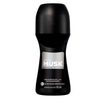 Desodorante Roll-On Avon Musk Mineralis 50ML
