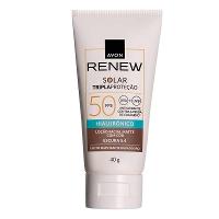 Protetor Solar Avon Renew FPS50 Cor Escura 5.4 40g - 1