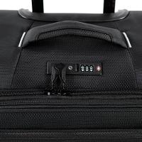 Mala Grande Poliéster 4 Rodas Zurique  Preta - 6