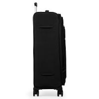 Mala Grande Poliéster 4 Rodas Lyon Preta - 2