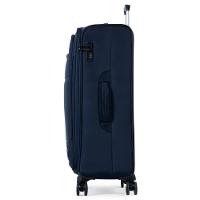 Mala Grande Poliéster 4 Rodas Lyon Azul Escuro - 2