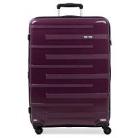 Mala Grande Polipropileno 4 Rodas SwissOne Montreux Roxo - 1