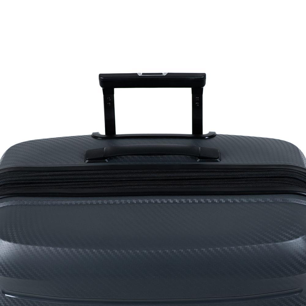 Mala Grande Polipropileno 4 Rodas SwissOne Genebra II Cinza - 7