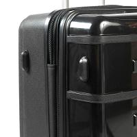 Mala Grande Polipropileno 4 Rodas Suissewin Montreux Preto