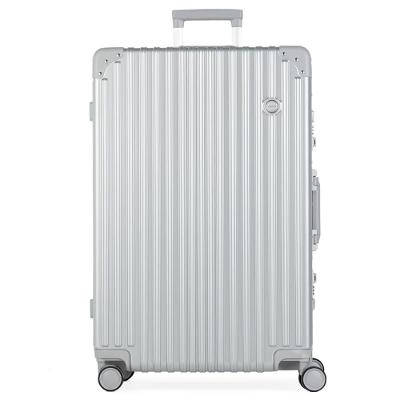 Mala Grande de Policarbonato 4 Rodas Kyoto II Prata